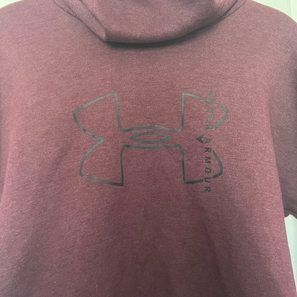 𝅺under Armour Women’s Maroon Sweatshirt Size XS - Picture 2 of 5